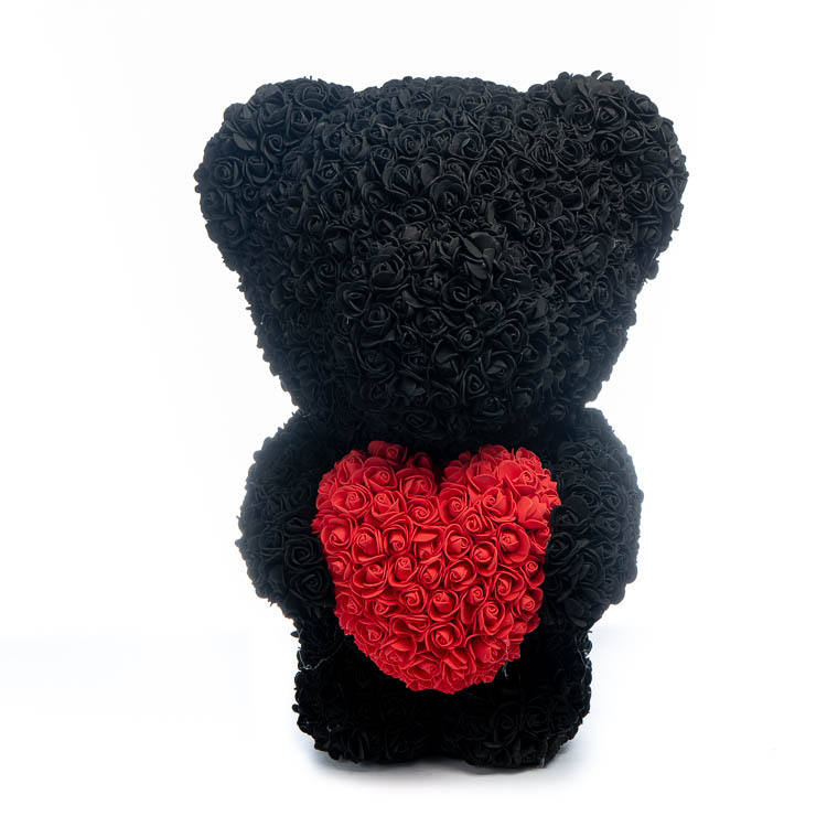 Immortal Rose Bear Love Heart Gift